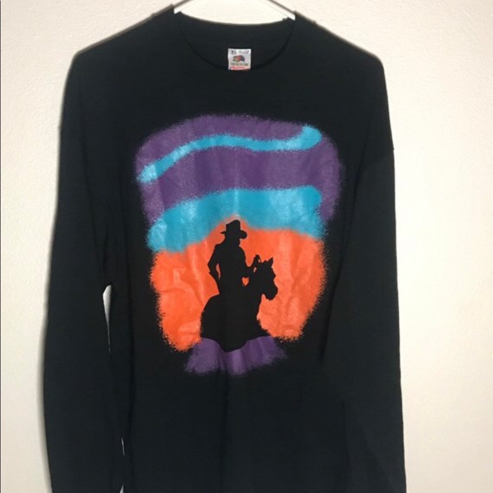 Vintage 90’s Western Cowboy long sleeve